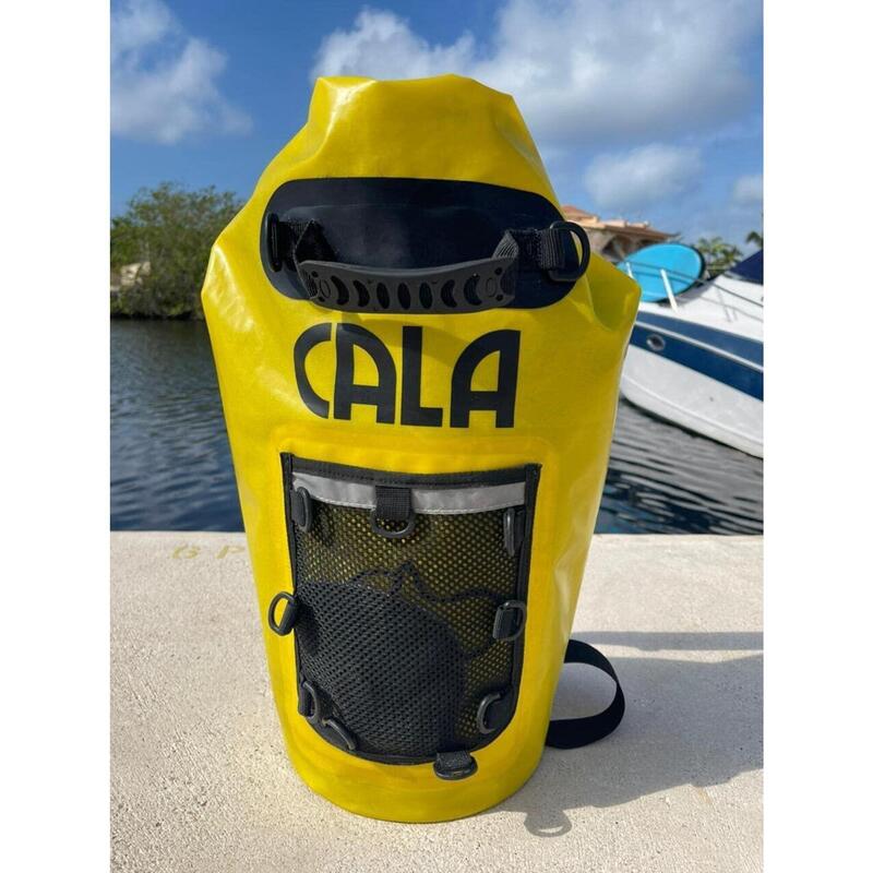 CALA DryBag 15L Gelb, Beutel wasserfest, Trockentasche