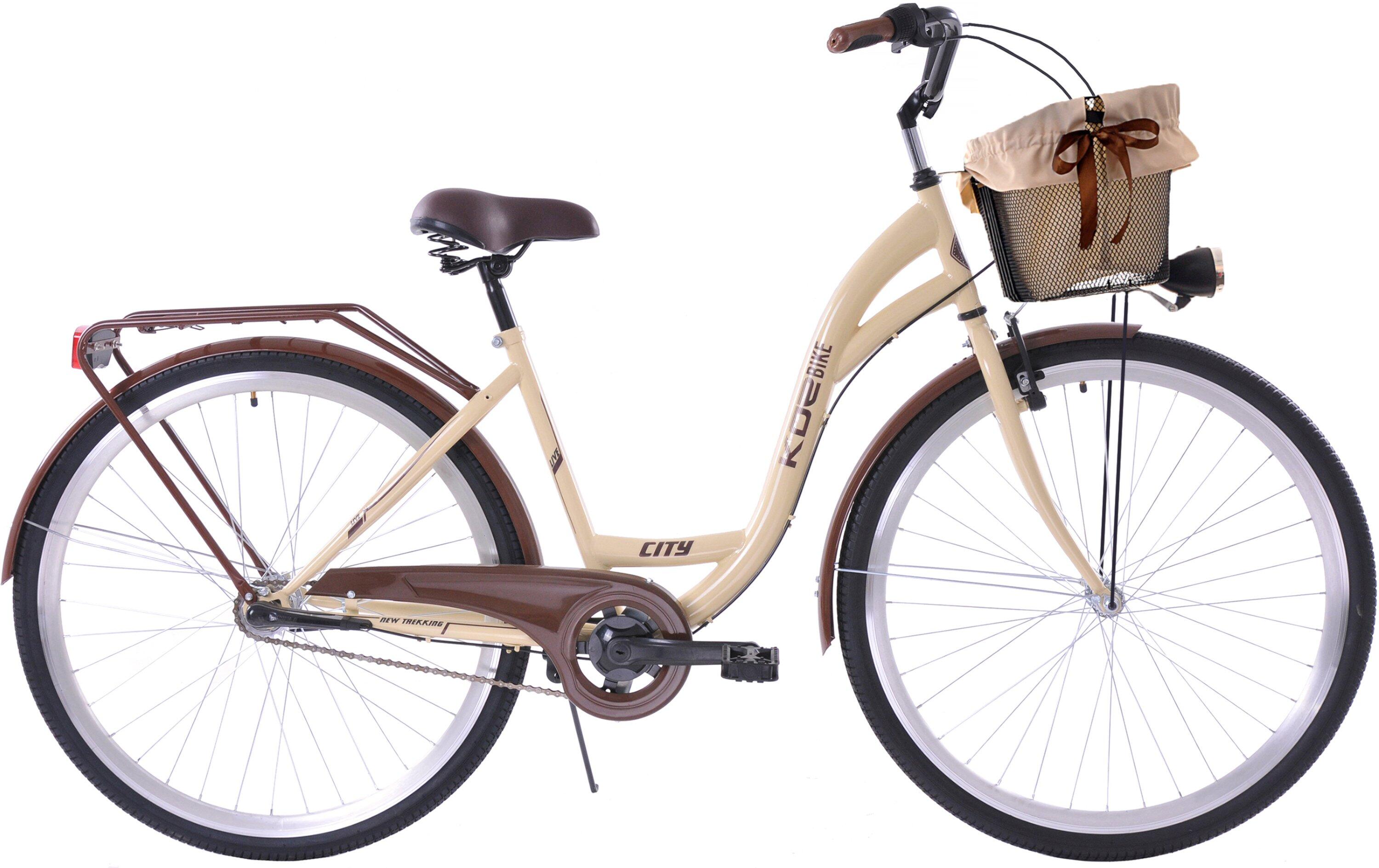 Damski rower miejski 28 Kozbike (K23) 3biegi(przerzutka Sturmey Archer) (2P1)