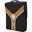 Scut Rdx Aura Plus T017, Negru/Auriu, uni