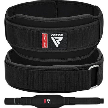 Centura ridicari RDX DOUBLE BELT RX5, Negru, M