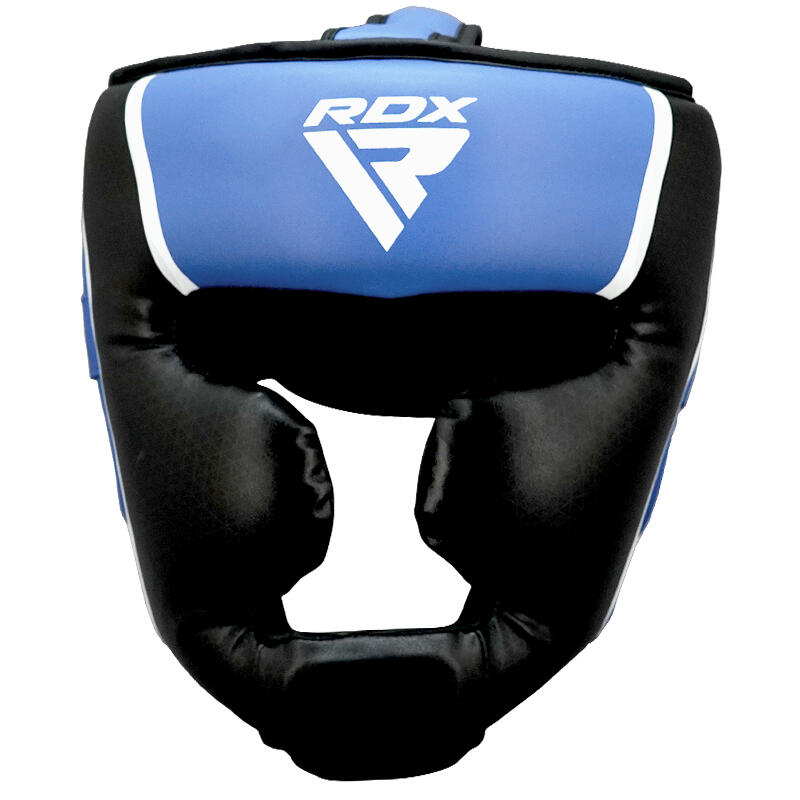 Casca box Aura Plus T-17, Albastru/Negru, L