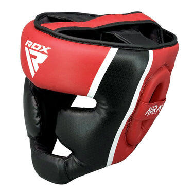 Casca box RDX Aura Plus T-17, M, Roșu/Negru.