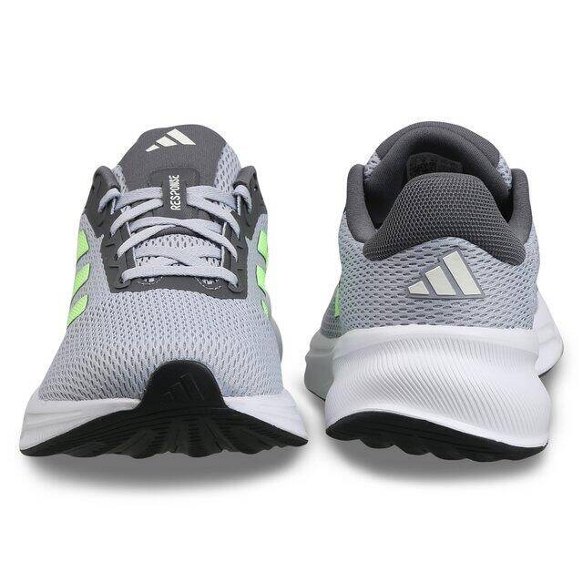 Adidas RESPONSE Men Running Shoes Grey -  5