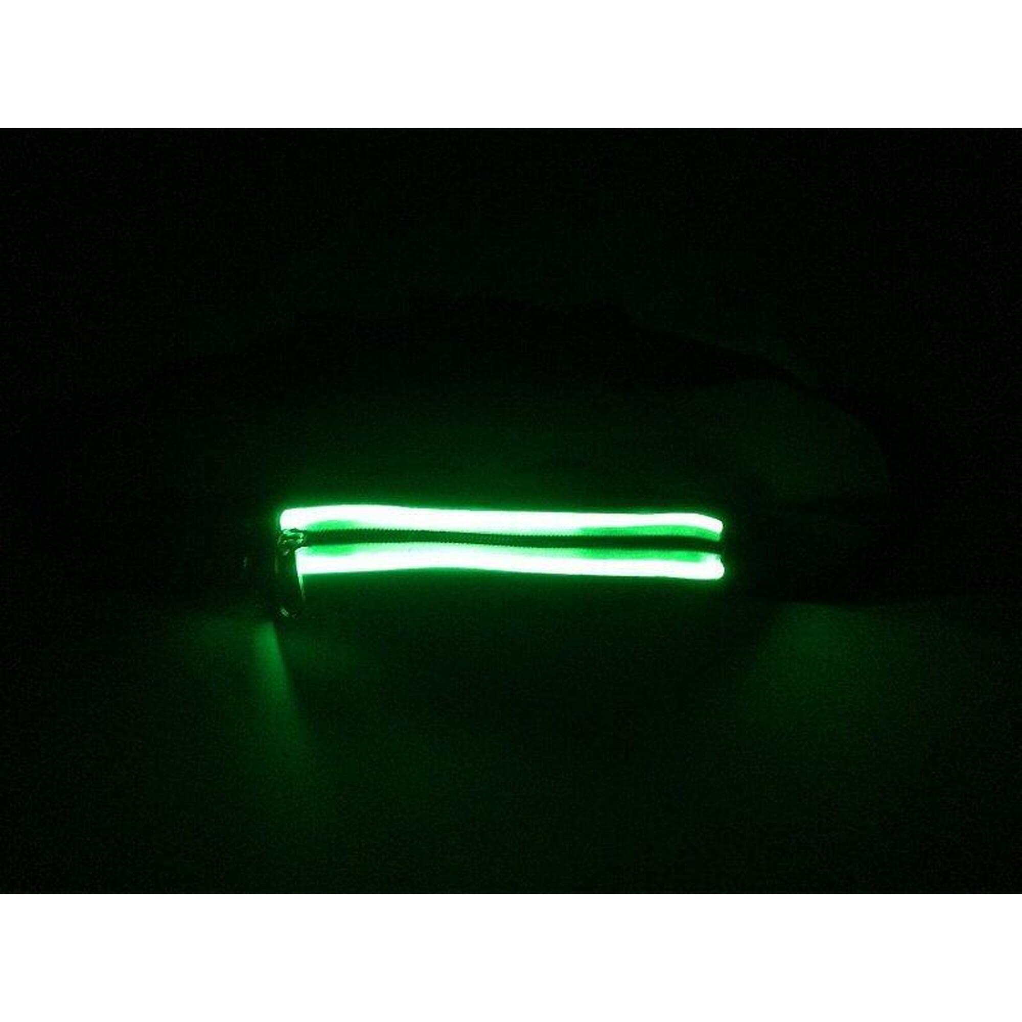 Tunturi Hardloopheuptas - Hardloopriem - met LED verlichting Groen