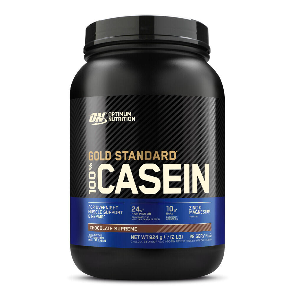 Optimum Nutrition - Caséine - Gold Standard 100% Casein - Chocolat Suprême - Caséine - 900 G - Decathlon