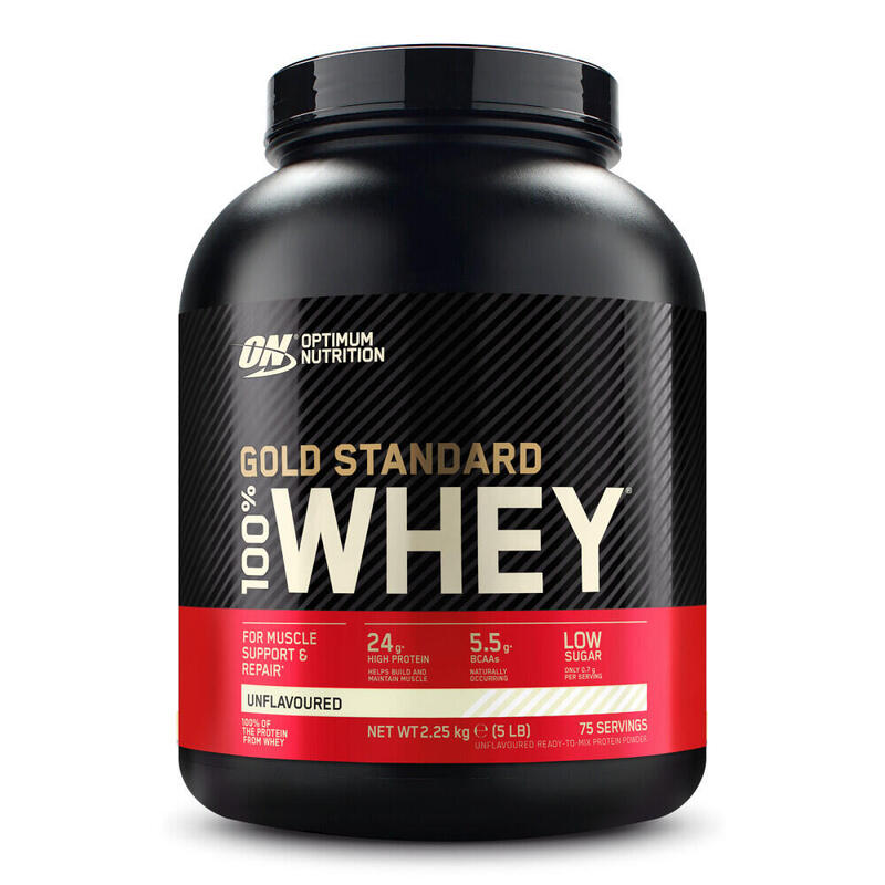 100% Whey Gold Standard - 5 Lb (2,27Kg) Neutro da Optimum Nutrition Exclusivo Online     A partir de  46,98€   OPTIMUM NUTRITION 100% Whey Gold Standard - 5 Lb (2,27Kg) Neutro da Optimum NutritionVendido e expedido por: FitnessZone    