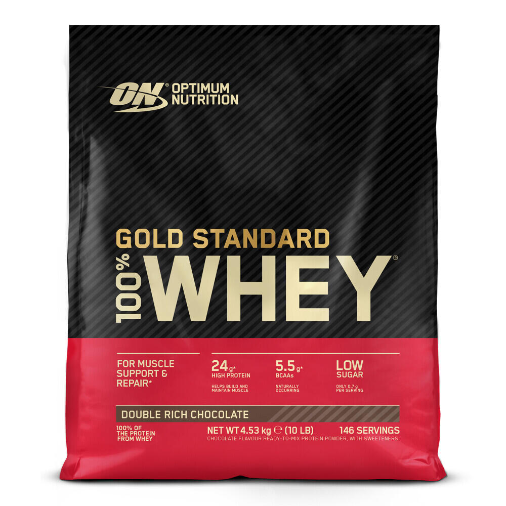 OPTIMUM NUTRITION Siero di latte isolato - Gold Standard 100% Whey - Doppio Cioccolato