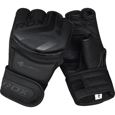 Rękawice do grapplingu MMA F15 Noir - Rozmiar: L