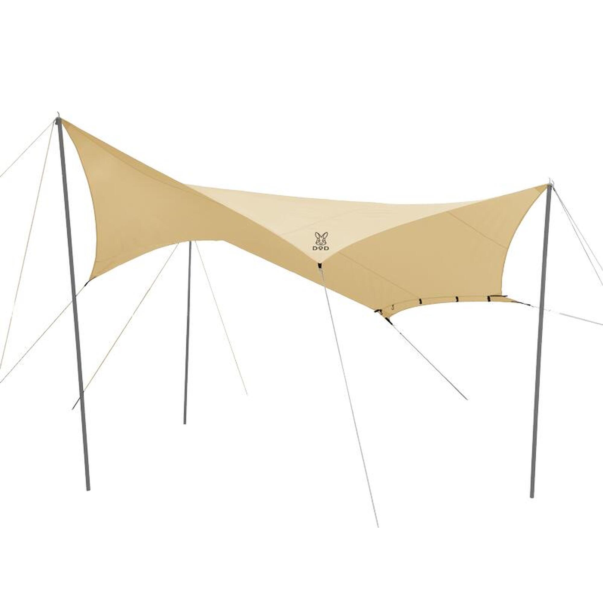 Beetle Tarp TT5-655-TN Camping Tarps - Tan