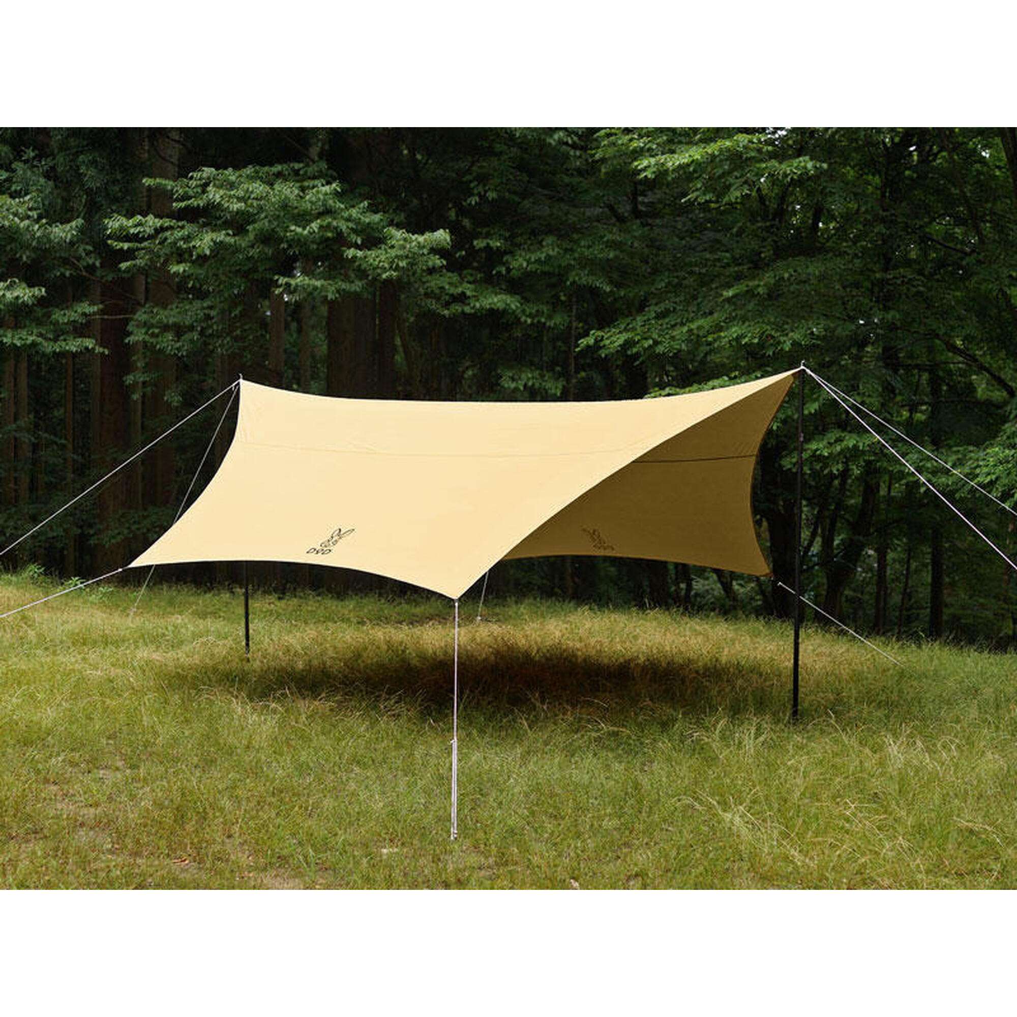 ITSUKA NO TARP TT5-631-TN Camping Tarps -  Tan