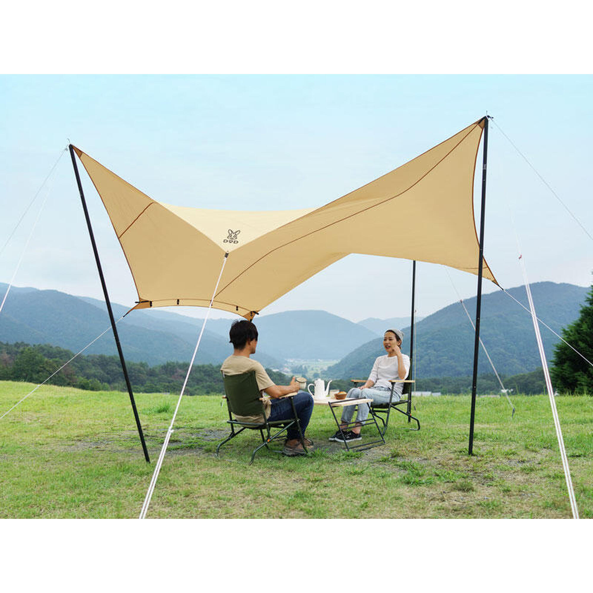 Beetle Tarp TT5-655-TN Camping Tarps - Tan