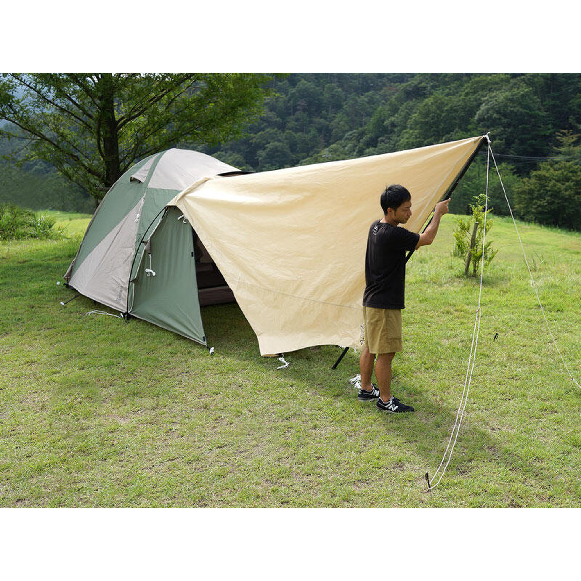 Beetle Tarp TT5-655-TN Camping Tarps - Tan