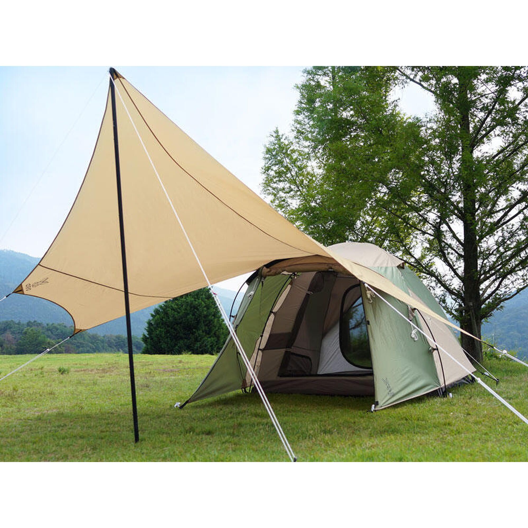 Beetle Tarp TT5-655-TN Camping Tarps - Tan