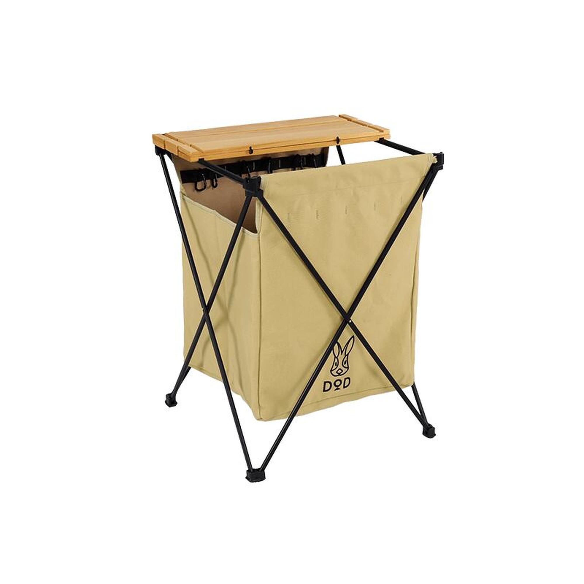 GM1-450-TN STEALTH X Camping Table/Bin - Tan