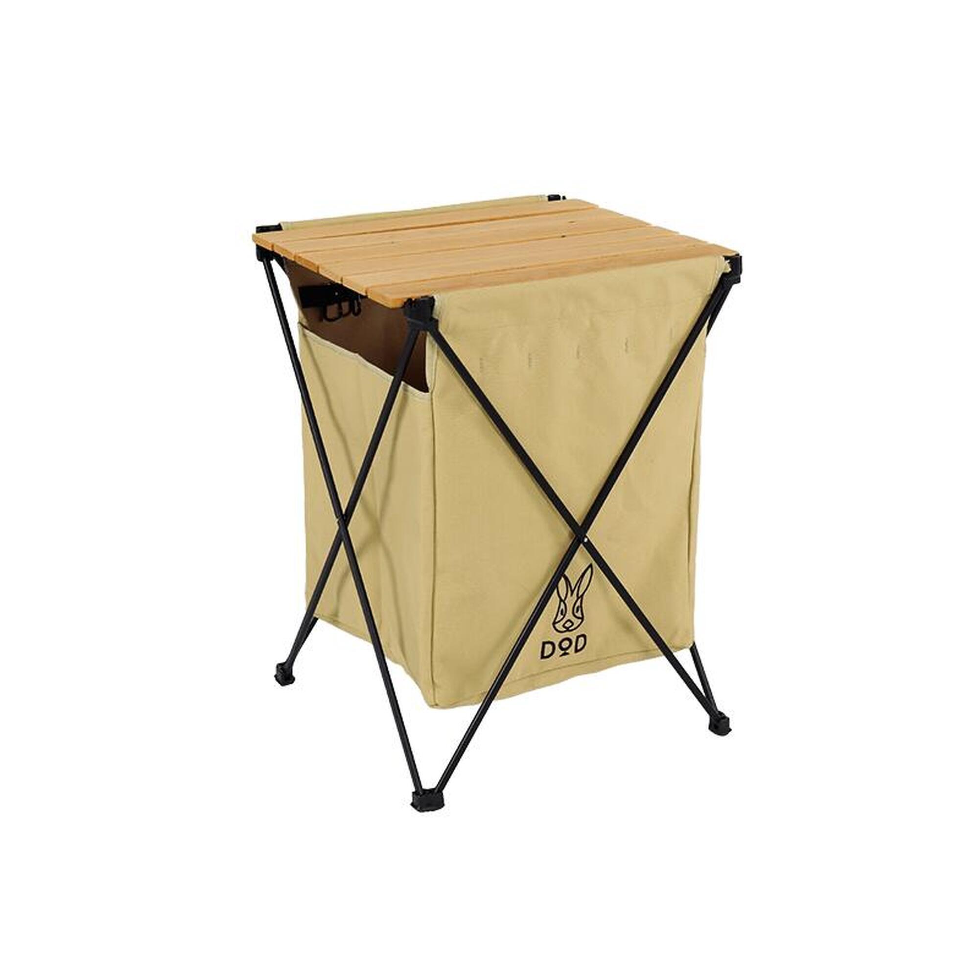 GM1-450-TN STEALTH X Camping Table/Bin - Tan