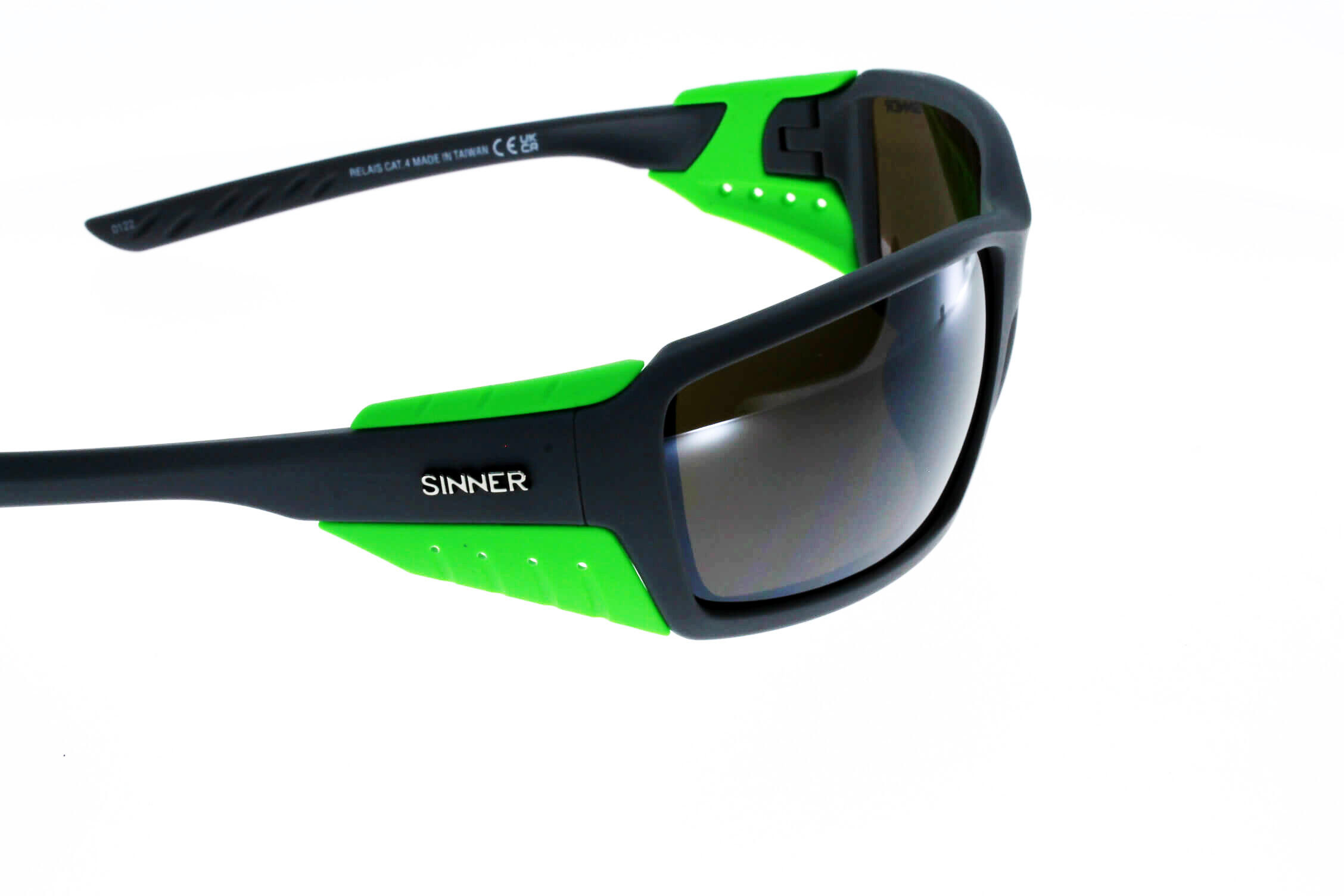 Lunettes de soleil adultes Sinner Relais Gris vert  catégorie 4 4/4