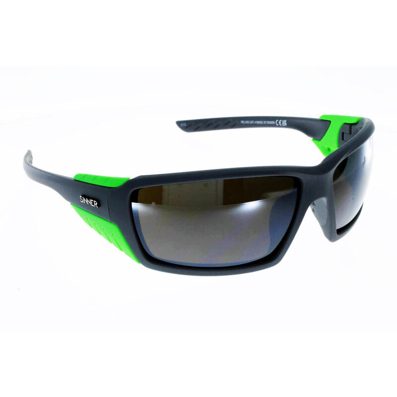 Lunettes de soleil adultes Sinner Relais Gris vert catégorie 4