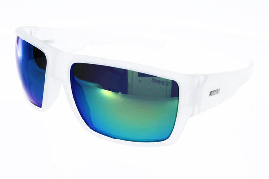 Lunettes de soleil adultes Sinner MORRO cristal vert catégorie 3 Polarisé