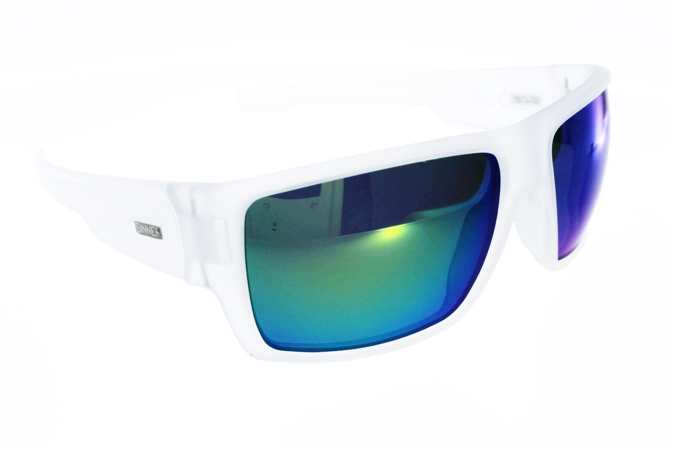 Lunettes de soleil adultes Sinner MORRO cristal vert catégorie 3 Polarisé 3/4