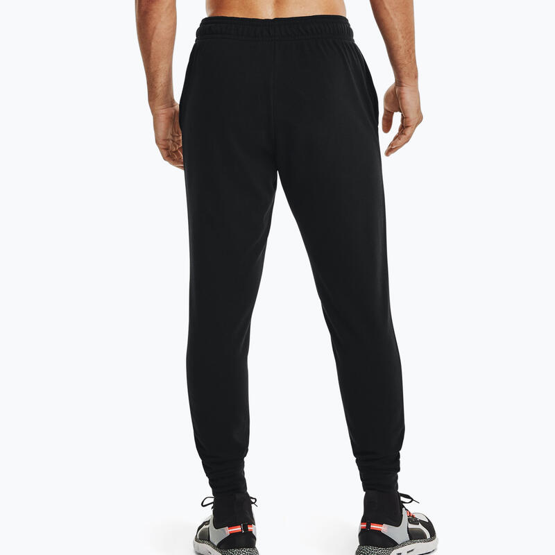 Pantalon Fitness Bărbați Ua Rival Terry Jogger Negru