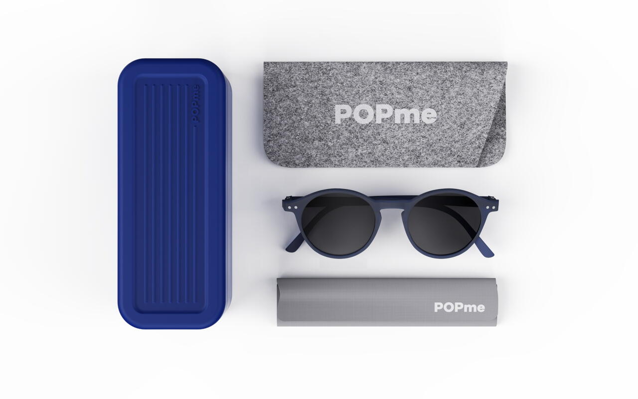 Óculos de Sol POPme Milano azul 4/7