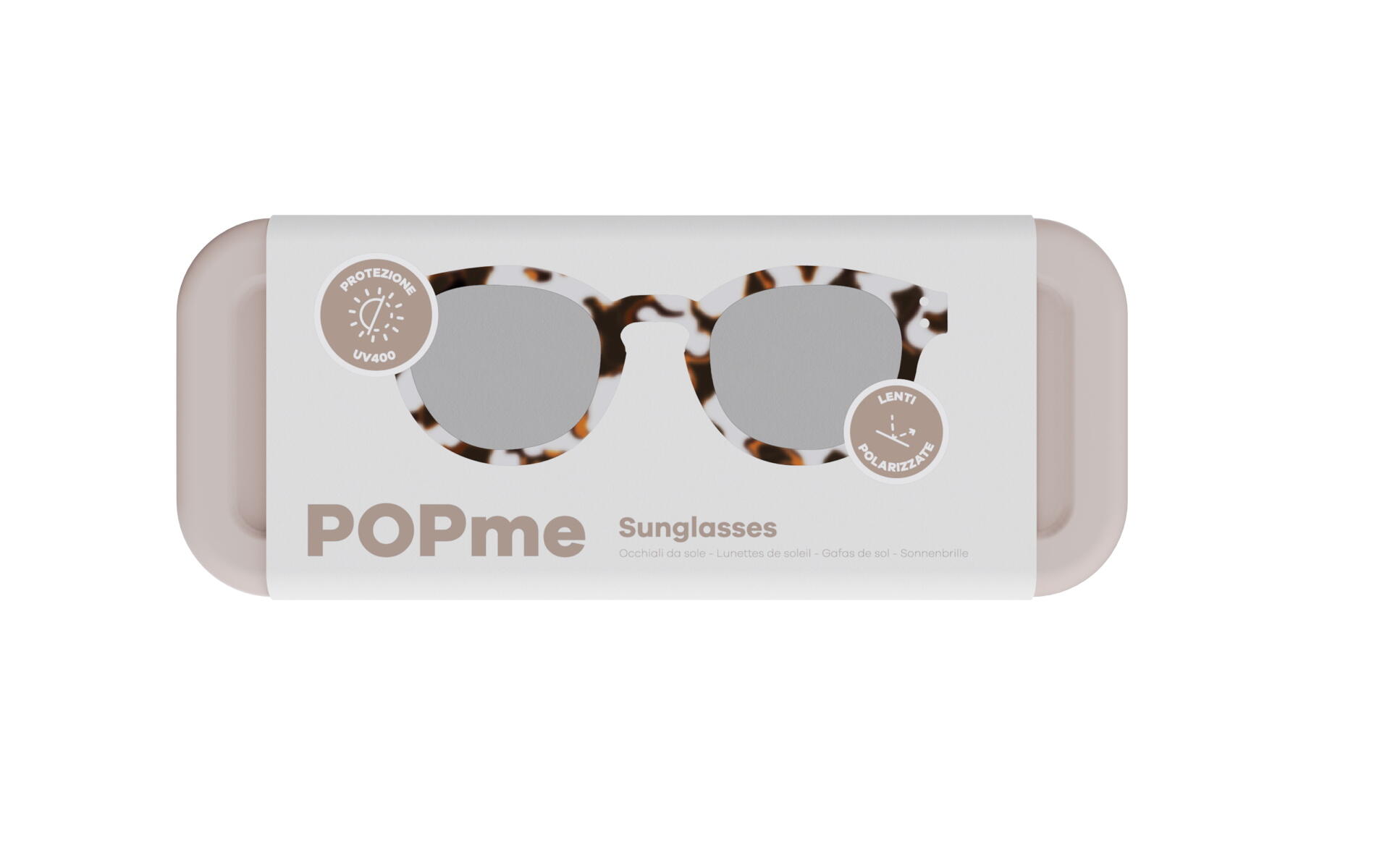 Óculos de Sol POPme Roma tortoise claro 3/7