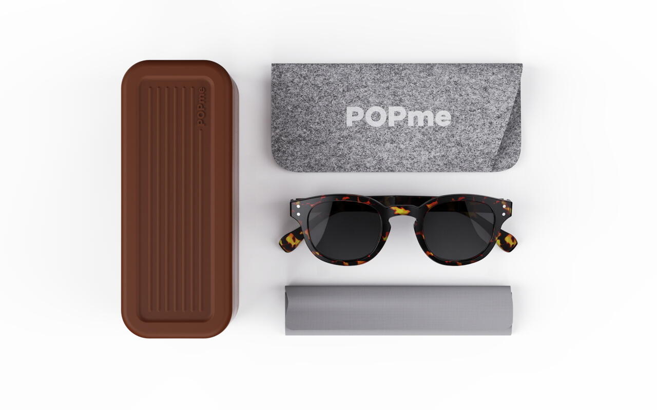 Óculos de Sol POPme Roma tortoise 4/7