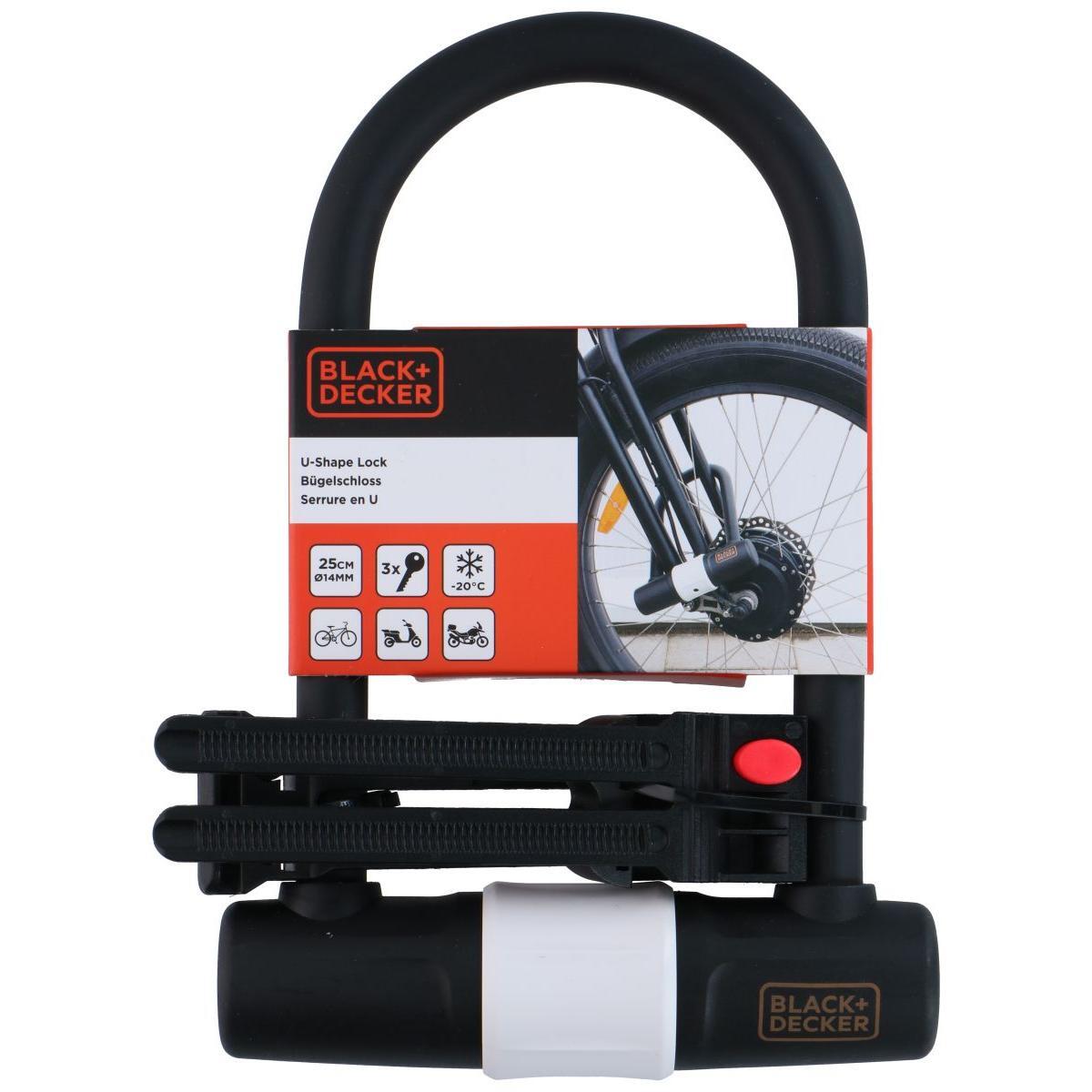 Zapięcie rowerowe Black + Decker U-LOCK 4/7