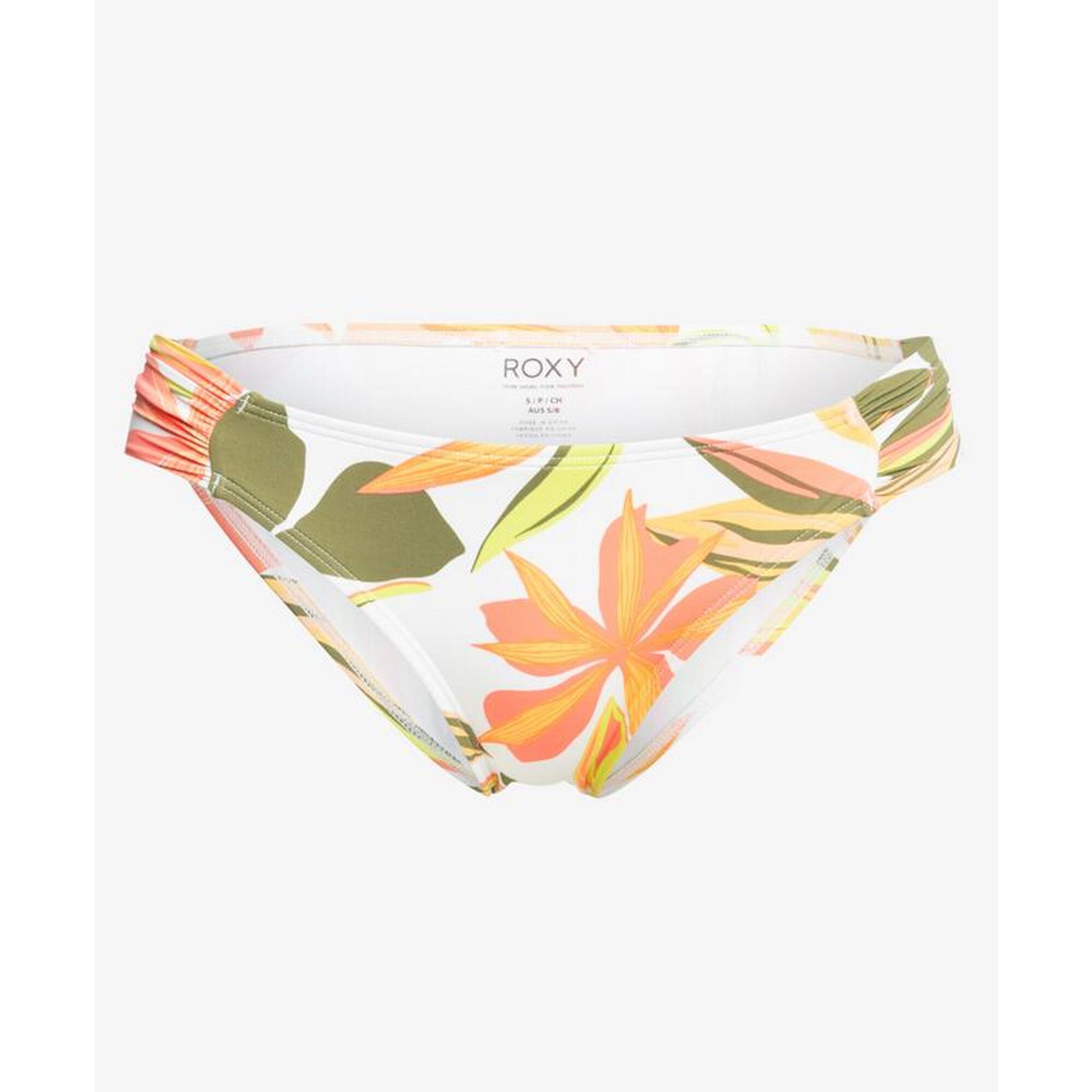 Roxy Bikini Hose Printed Beach Classics Bikinihose weiß