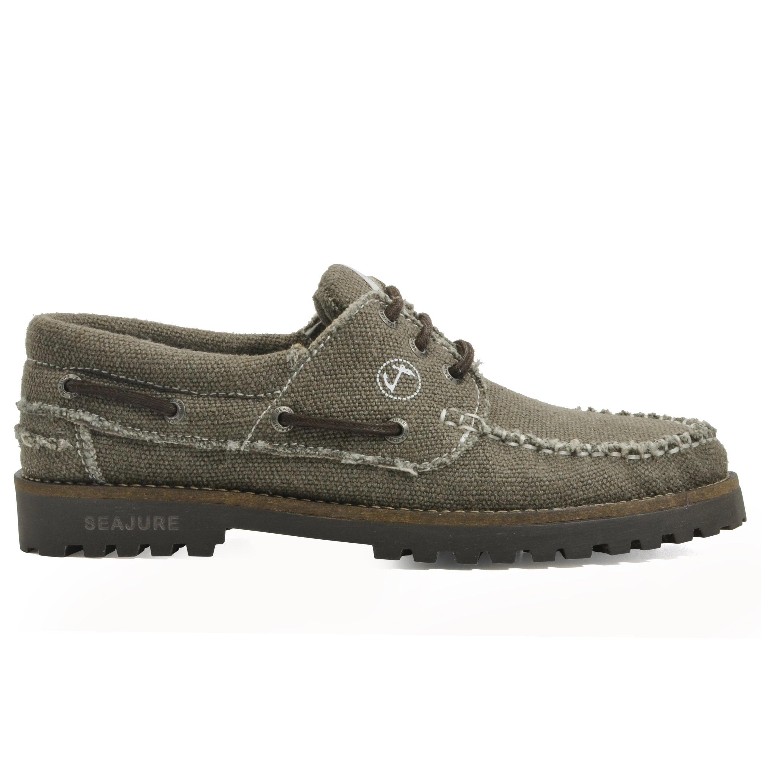 Zapatos Náuticos Cáñamo y Vegan Seajure Vik Hombre Marrón 4/5