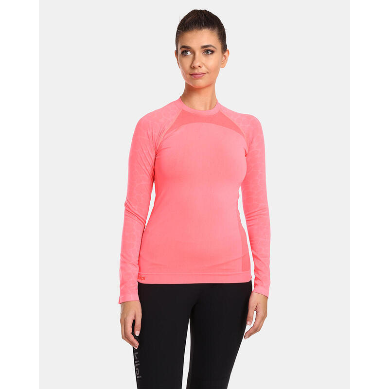 Camiseta térmica interior CAROL-W mujer KILPI Rosa