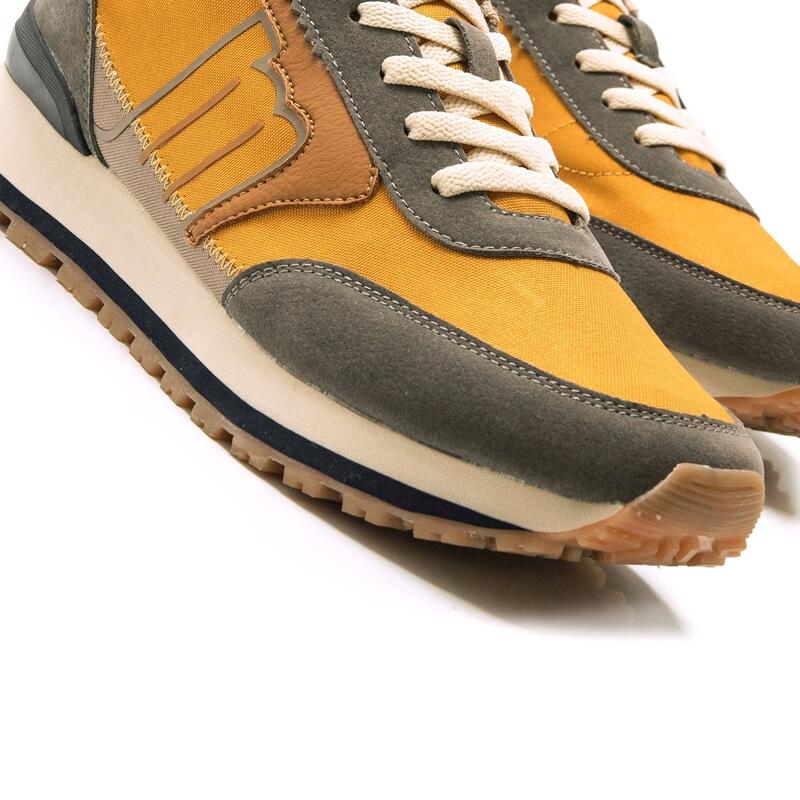 calçado de caminhada para homem mtng joggo-evo amarelo