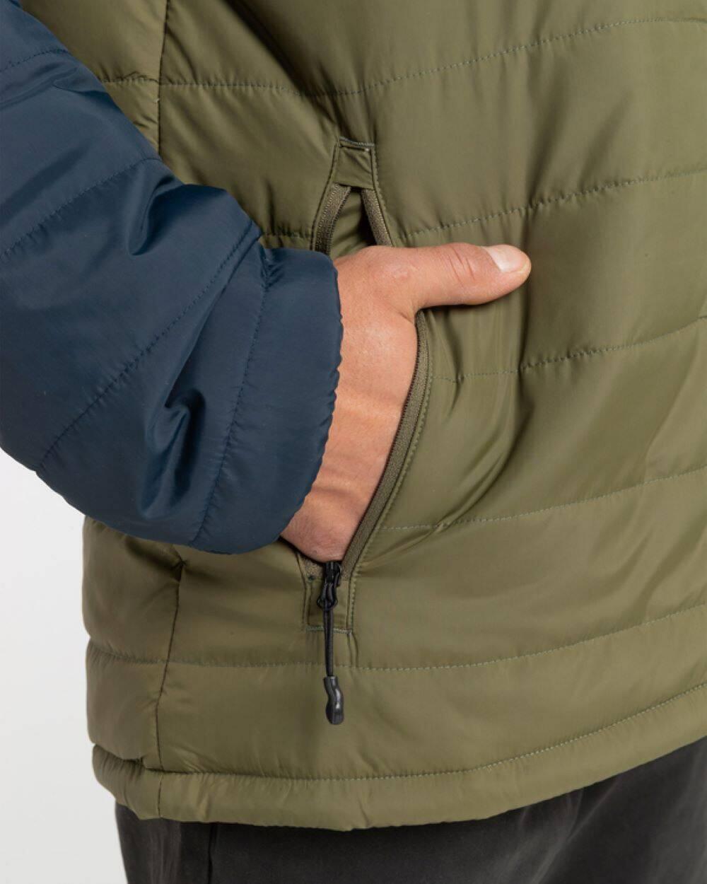 Chaqueta de senderismo acolchada Billabong Surf Check para hombre 5/5