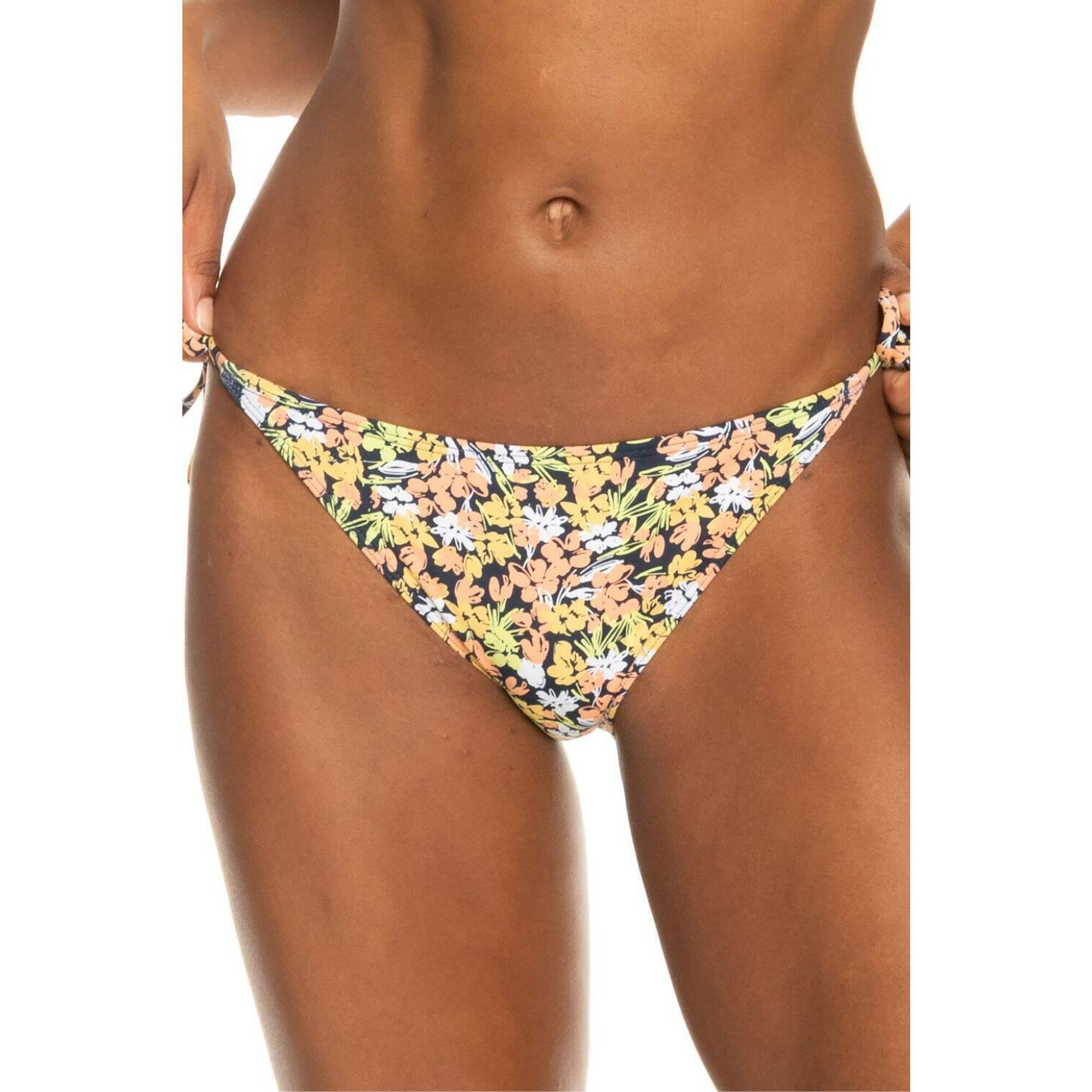 Roxy - Maillots De Bain Femmes Roxy Printed Beach - Bas De Maillot De Bain (bikini) - Bleu - 36 Xs - Decathlon