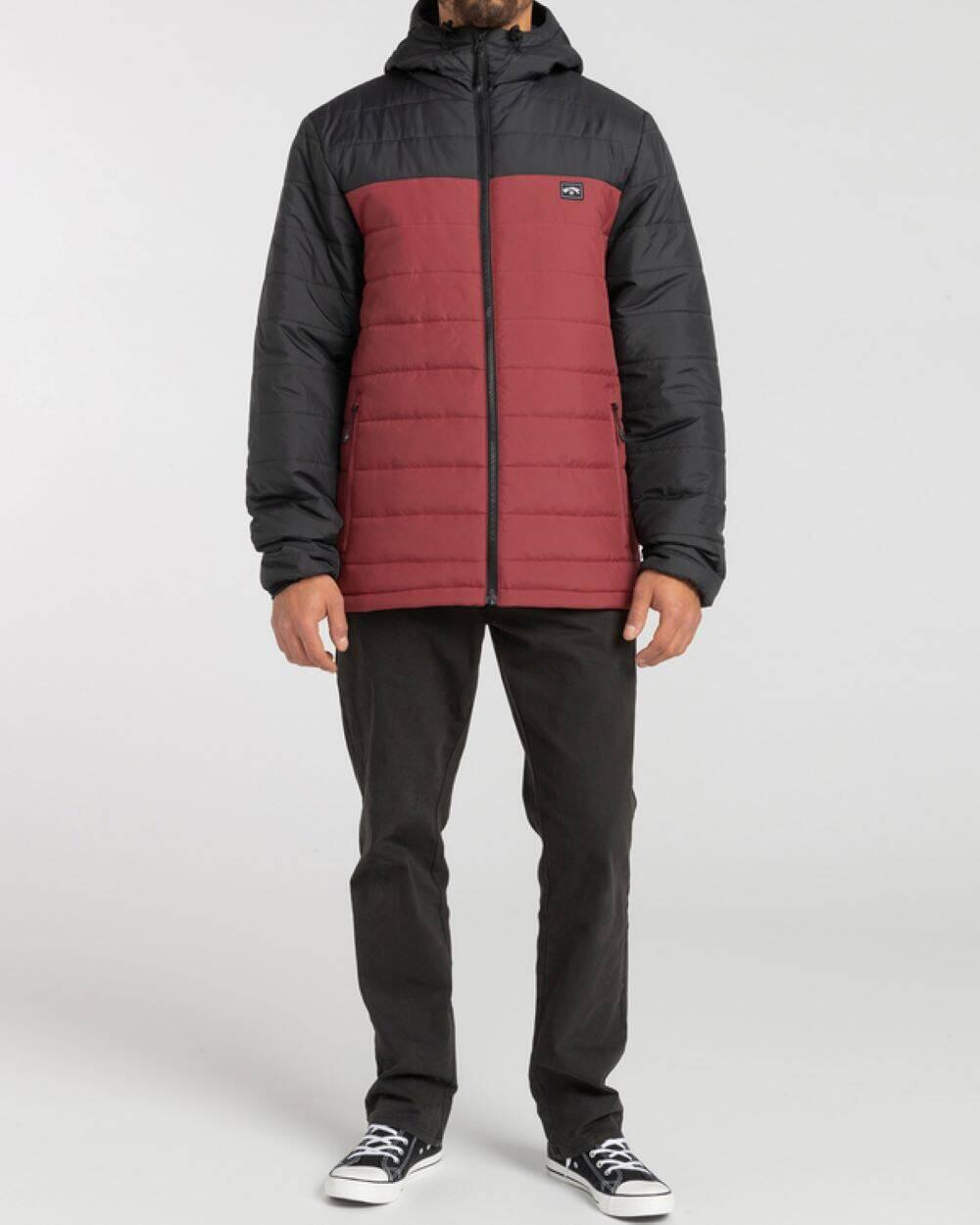 Veste de randonnée matelassée Billabong Surf Check pour homme 3/4
