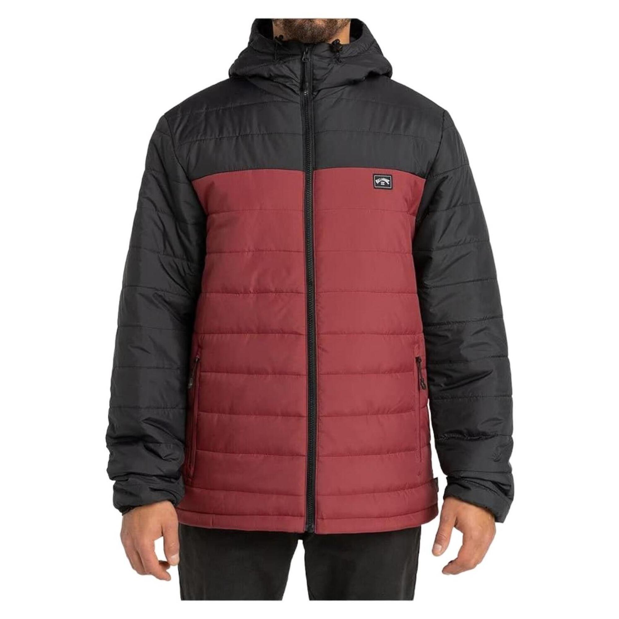 Billabong - Veste De Randonnée Matelassée Billabong Surf Check Pour Homme - Veste - Marron|rouge - 40 M - Decathlon