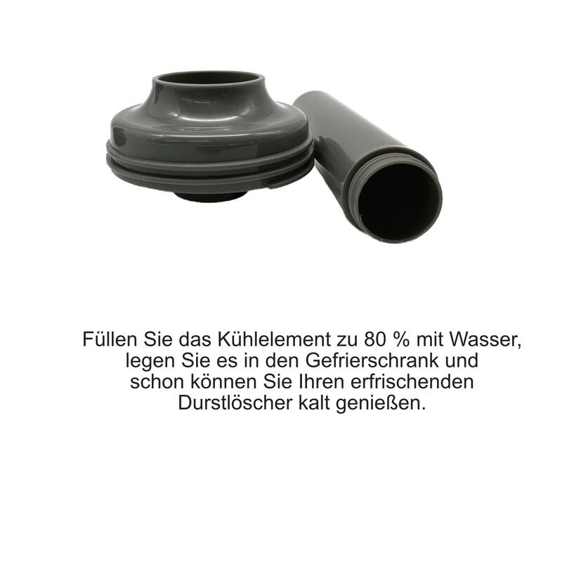 Trinkflache 700 ml mit Kühlelement BPA frei. Sport Flasche