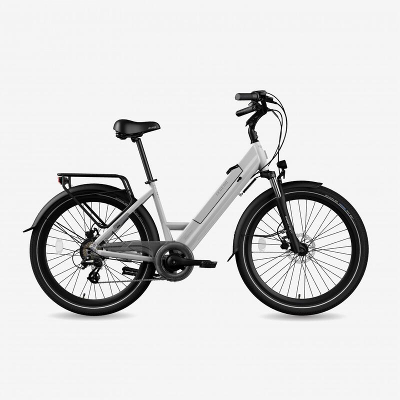 Vélo de ville électrique Legend Milano 10.4Ah Blanc 26"