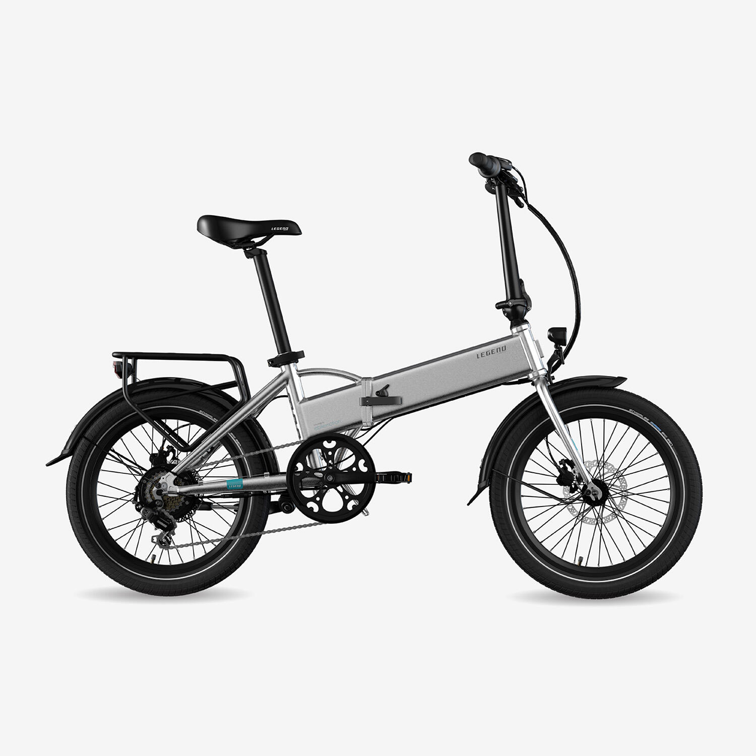 Bicicleta eléctrica plegable 20" Smartbike - Legend Monza 10.4Ah Negro Onyx