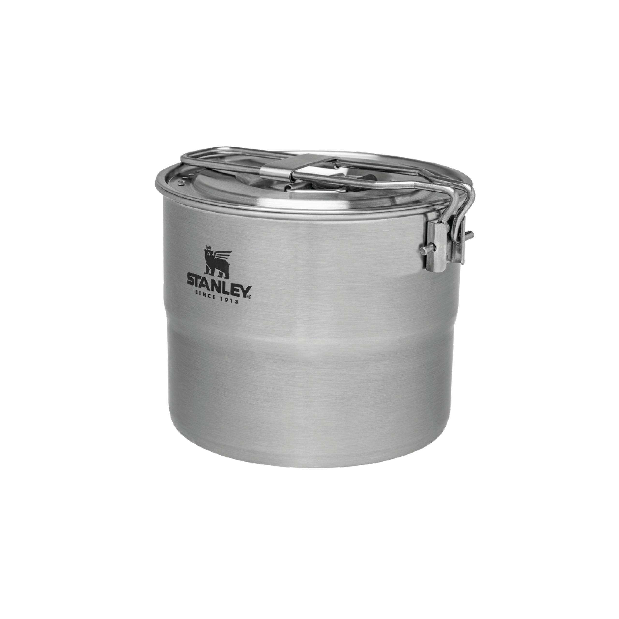 Set Da Cucina Camp Leggera - Gavetta Da Campeggio Inox - Set Pentole - 2 Persone 1/8