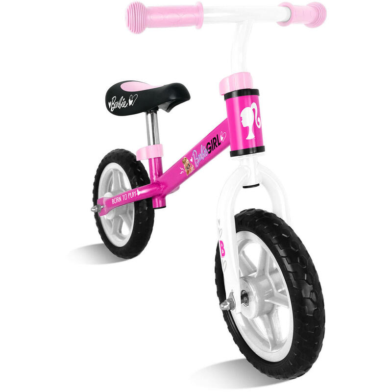 Selo Barbie 10 Polegadas Menina Rosa 2 Rodas Loopfiets Draisienne