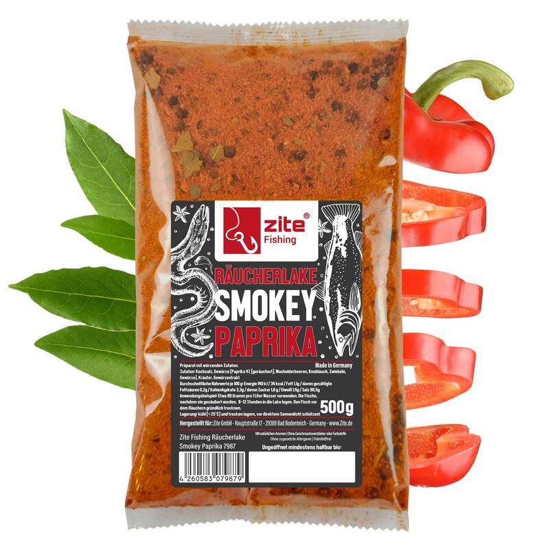 Räucherlake Smokey Paprika 500 g - Lauge für Fische - Natürliche Gewürzmischung