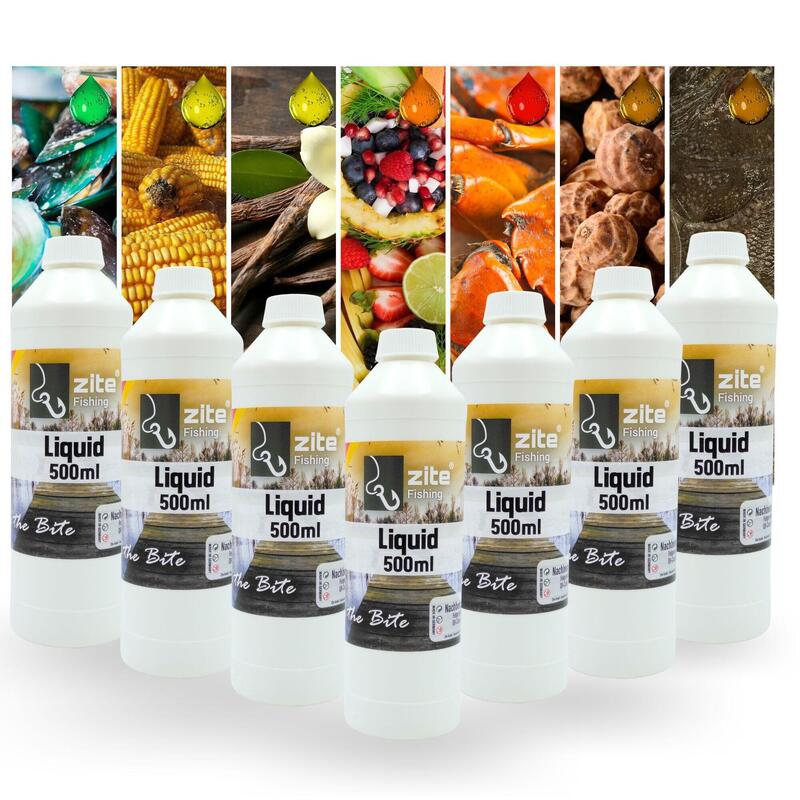 Karpfen-Liquid 7x500ml - Ideal für Boilies, Futterkorb und Feederfischen