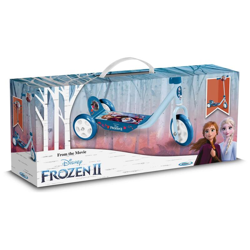 Disney Frozen 3-wiel Kinderstep Vrijloop Meisjes Blauw/Lichtblauw