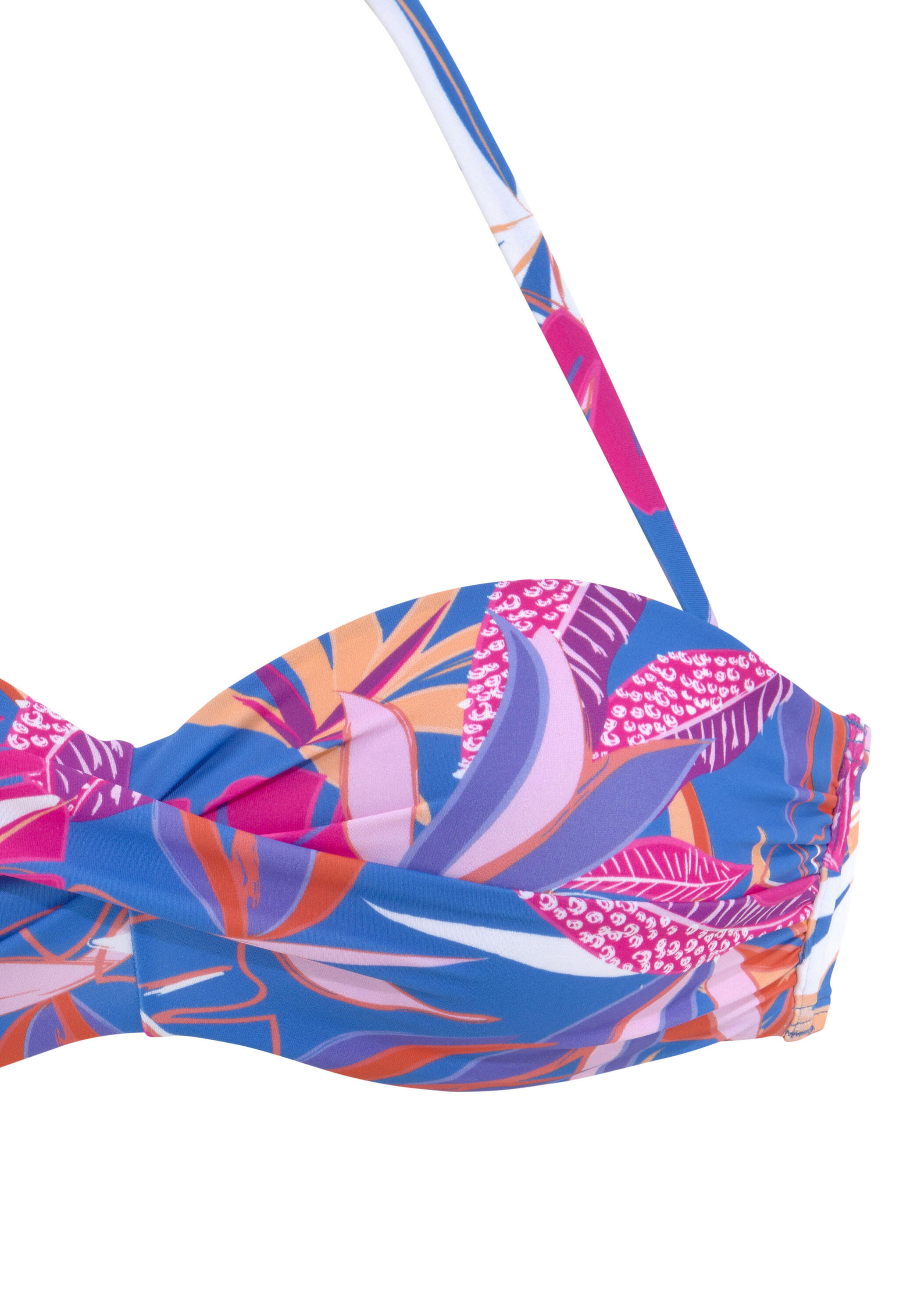 Damen Bügel-Bandeau-Bikini-Top 4/5