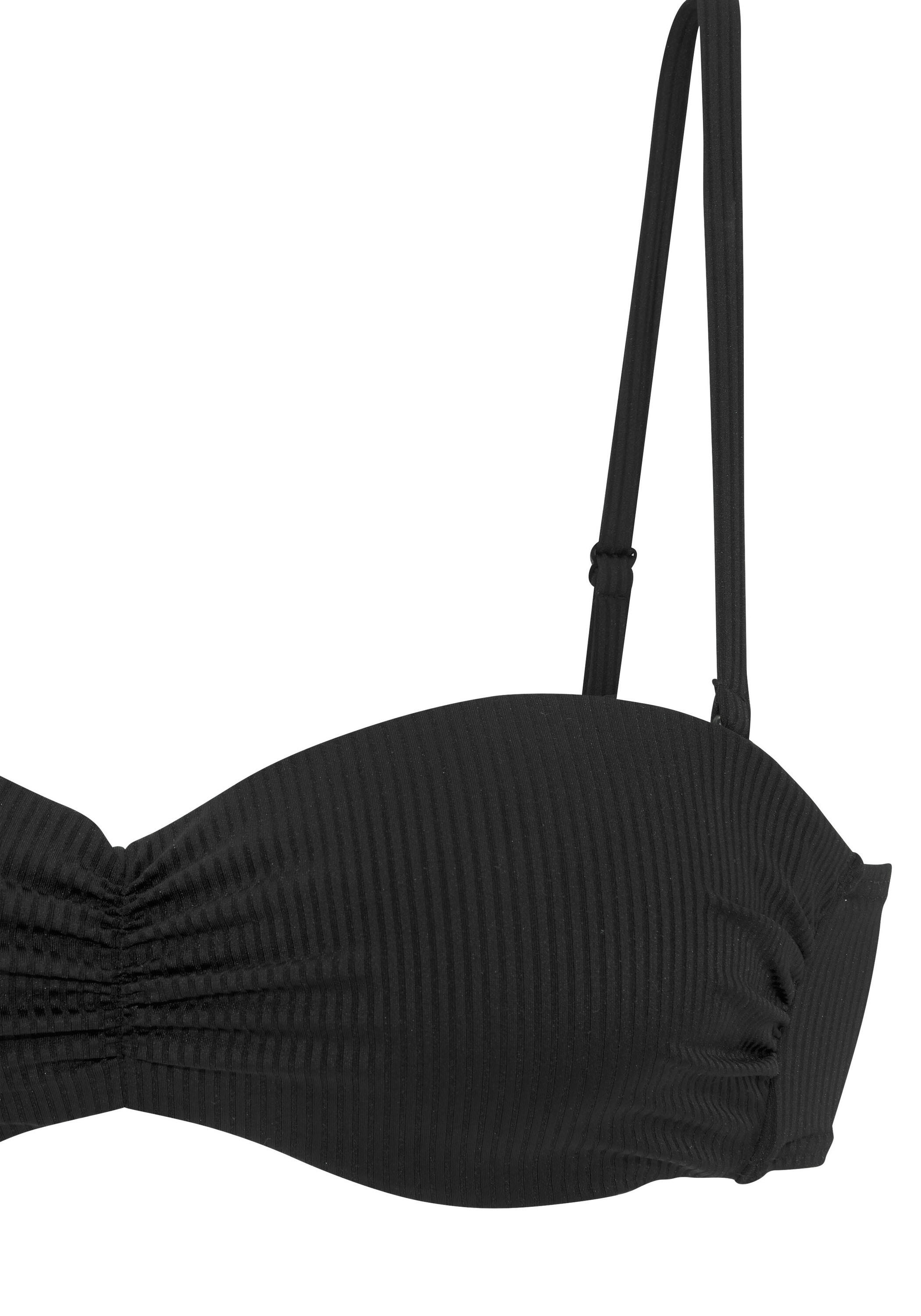 Damen Bandeau-Bikini-Top 3/4