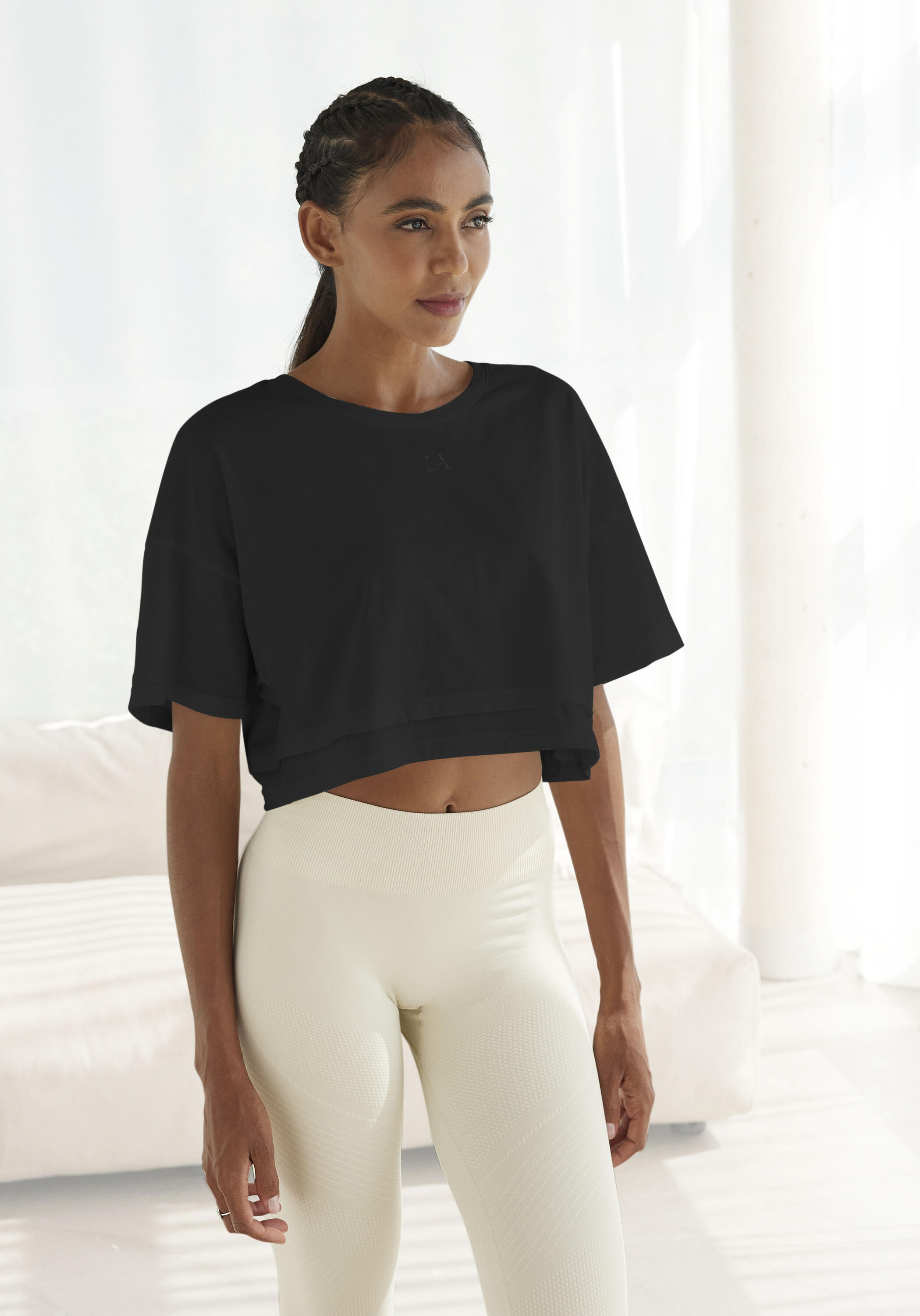 Damen Kurzarmshirt 5/7