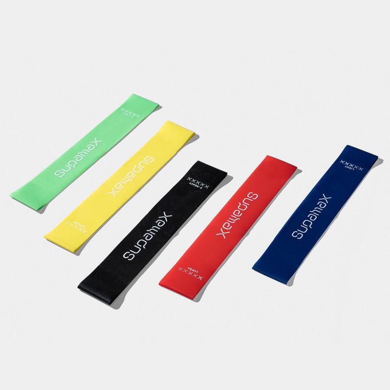 YOGA STRAPS - Resistance Band Set - Multi-color