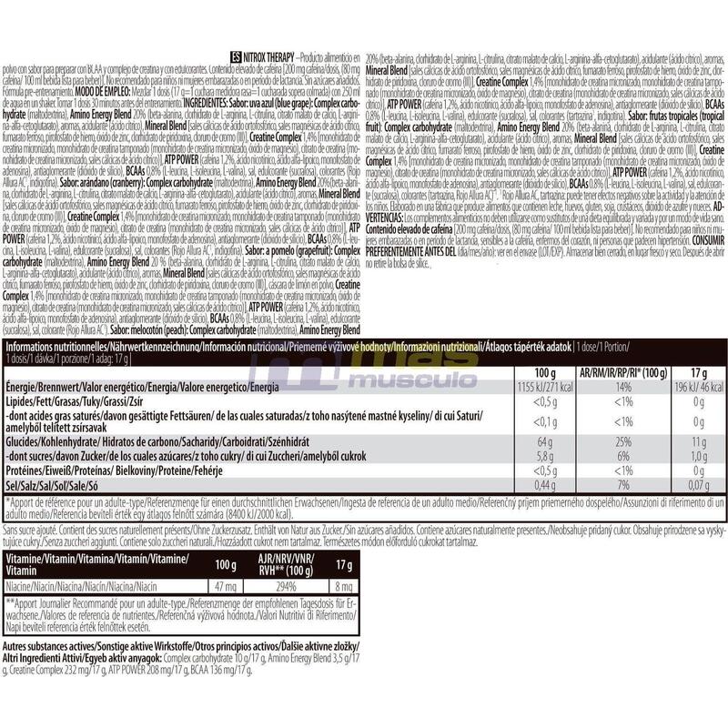 BioTechUSA Nitrox Therapy 680 gr