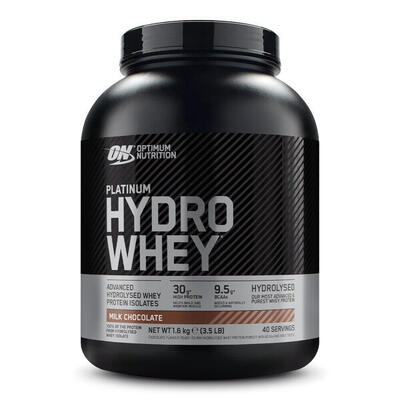 Optimum nutrition platinum hydro whey (1590g) milk chocolate - eiwitten
